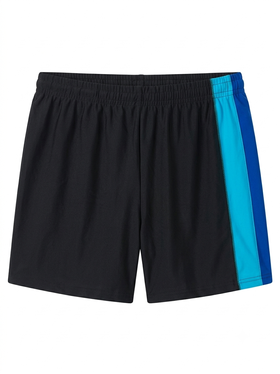 Pánské plavky AB075 černé vel.4XL