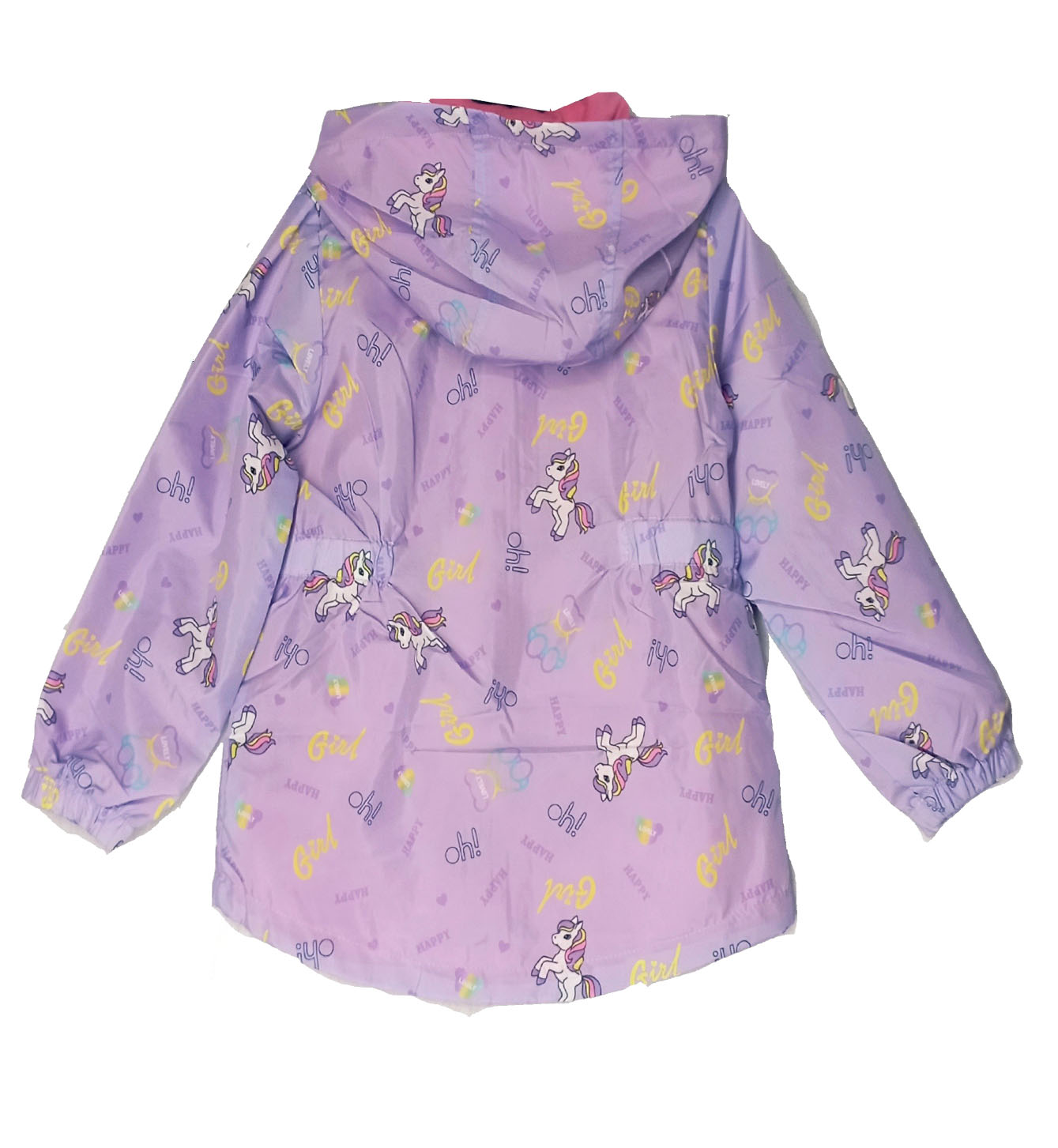 Dětaká jarní/letní šusťáková bunda KUGO fialová vel.98