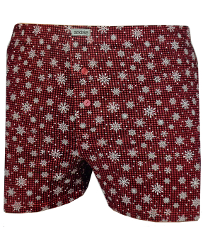 Pánské trenky ANDRIE PS5846 červené vel.XXL