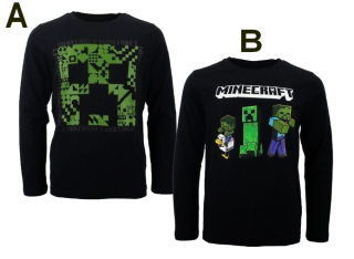Dětské tričko MINECRAFT s dlouhým rukávem Vel.128