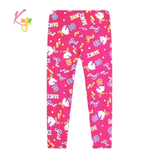 Dětské legíny KUGO SL0398 růžové vel.98,104,110,116