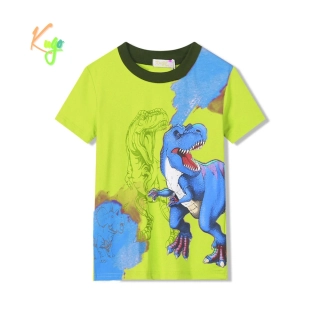 Dětské tričko KUGO HC9344 zelené vel.122