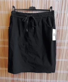 Dámská sportovní sukně italská móda černá vel.UNI(M/L)