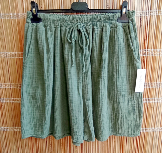 Dámské kraťasy italská móda zelené vel.UNI(XL/XXL)