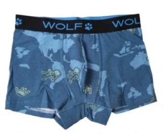 Dětské boxerky WOLF L2282 kosmonaut vel.146/152