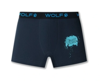 Dětské boxerky WOLF L2582 modré vel.134/140,146/152