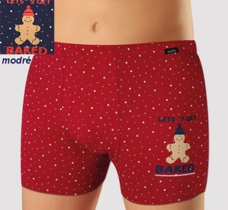 Pánské boxerky Andrie PS5948 TMAVĚ MODRÉ vel.XL,XXL,XXXL