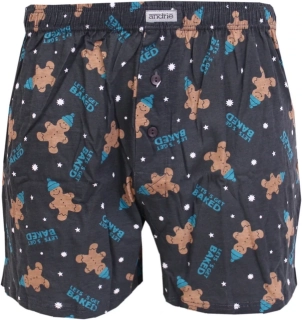 Pánské trenky Andrie PS5934 TMAVĚ ŠEDÉ vel.M,L,XL