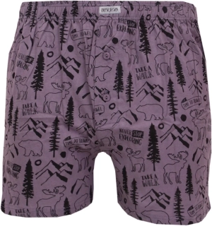 Pánské trenky Andrie PS5929 ŠEDÉ vel.XL