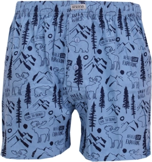 Pánské trenky Andrie PS5929 SVĚTLE MODRÉ vel.XL