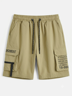 Pánské sportovní kraťasy LK50022H béžová vel.M,L,XL,XXL,XXXL